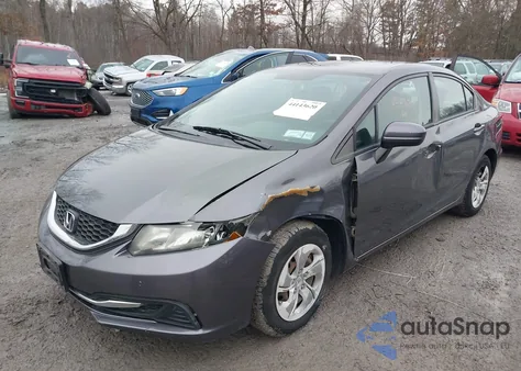 2015 Honda Civic Lx from USA, damaged, VIN 2HGFB2F51FH507675